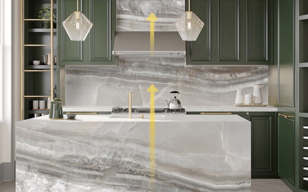 kitchen setting Midland bioquartz